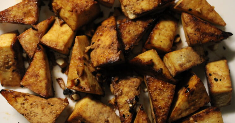 Easy Broiled Tofu