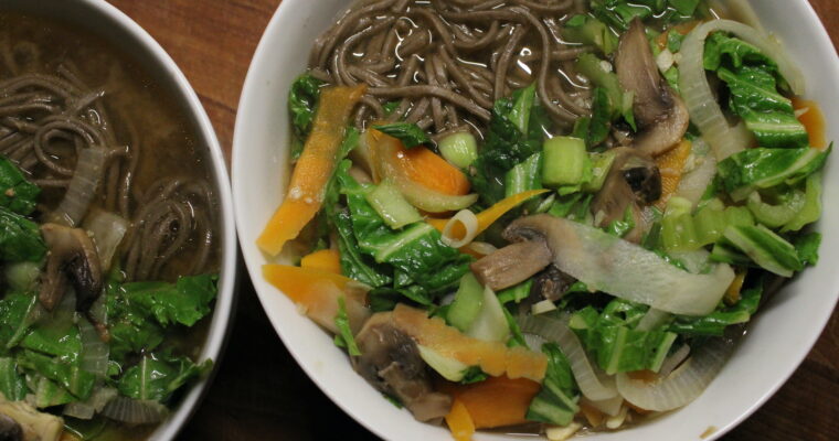 Miso Soba Noodles