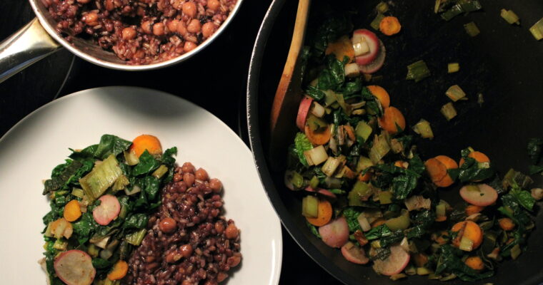 Leeks & Wild Rice Pilaf