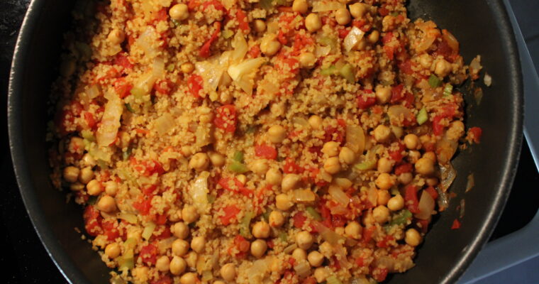 Chickpea Bulgur Wheat Bowl