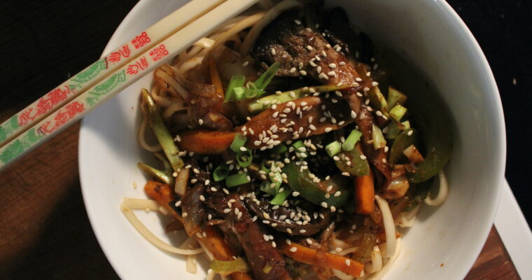 Oyster Mushroom Lo Mein