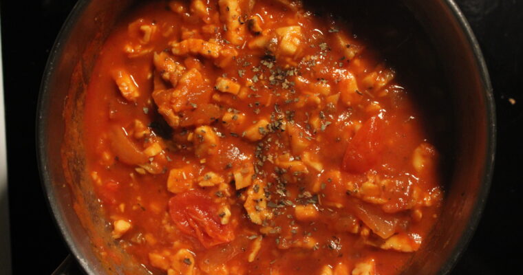 Tempeh Bolognese