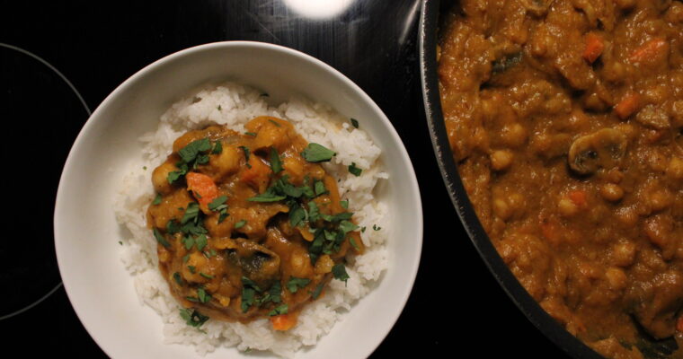 Roasted Butternut Squash Curry