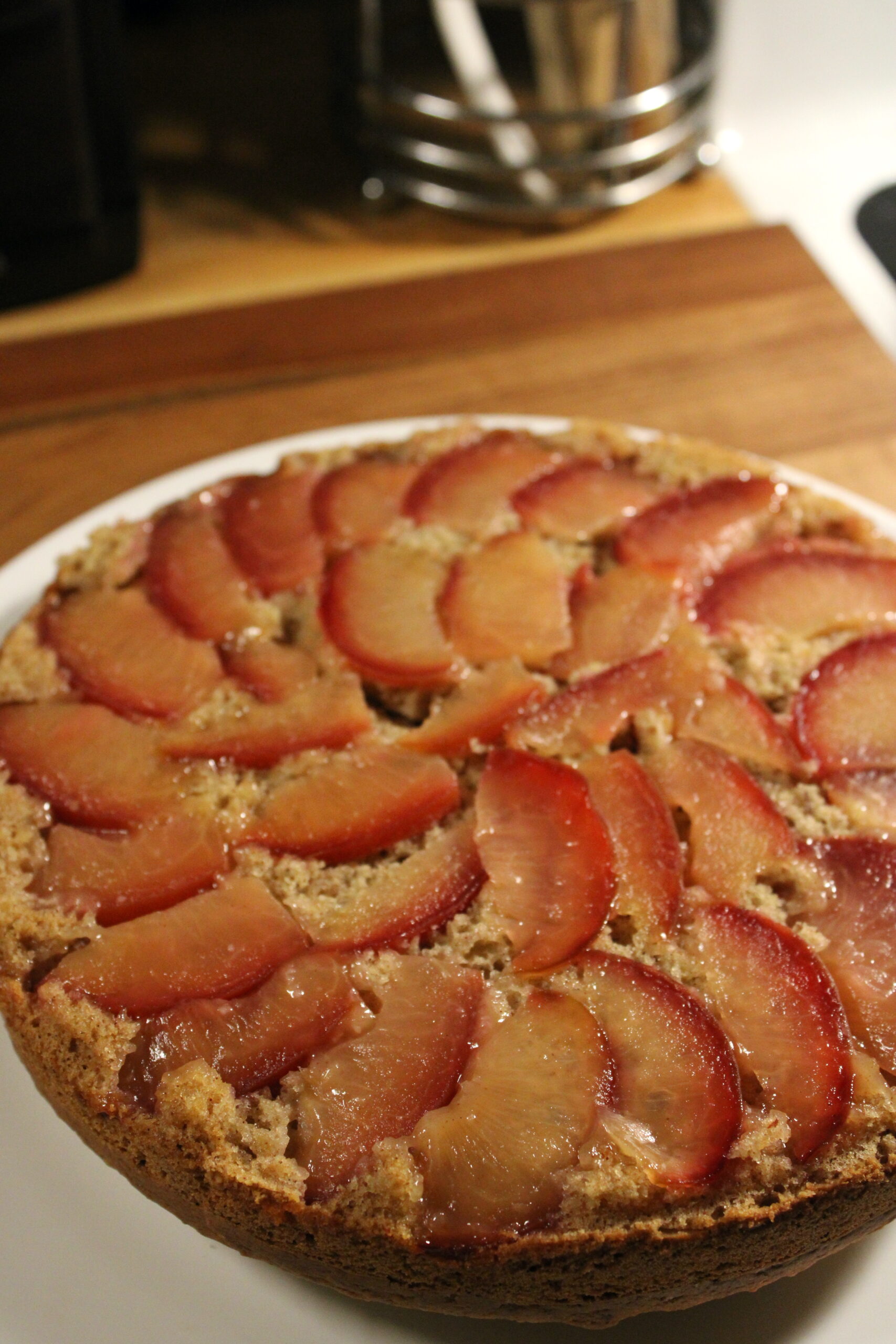 Plum Upside Down Cake