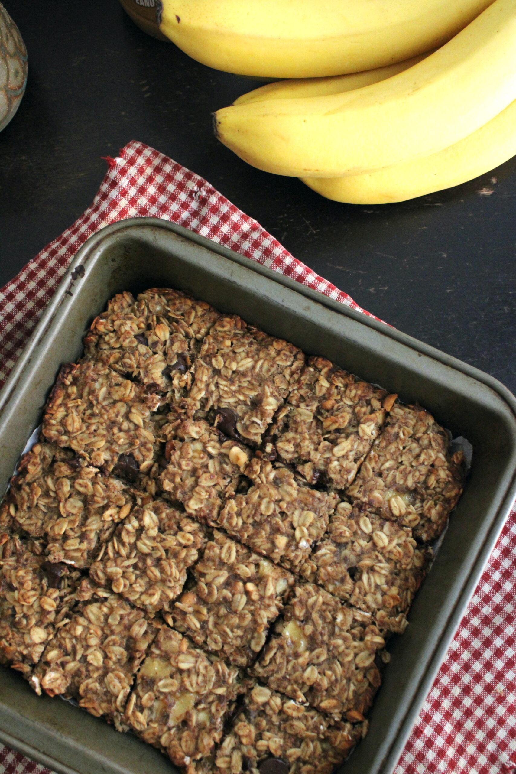 Banana Oat Bars