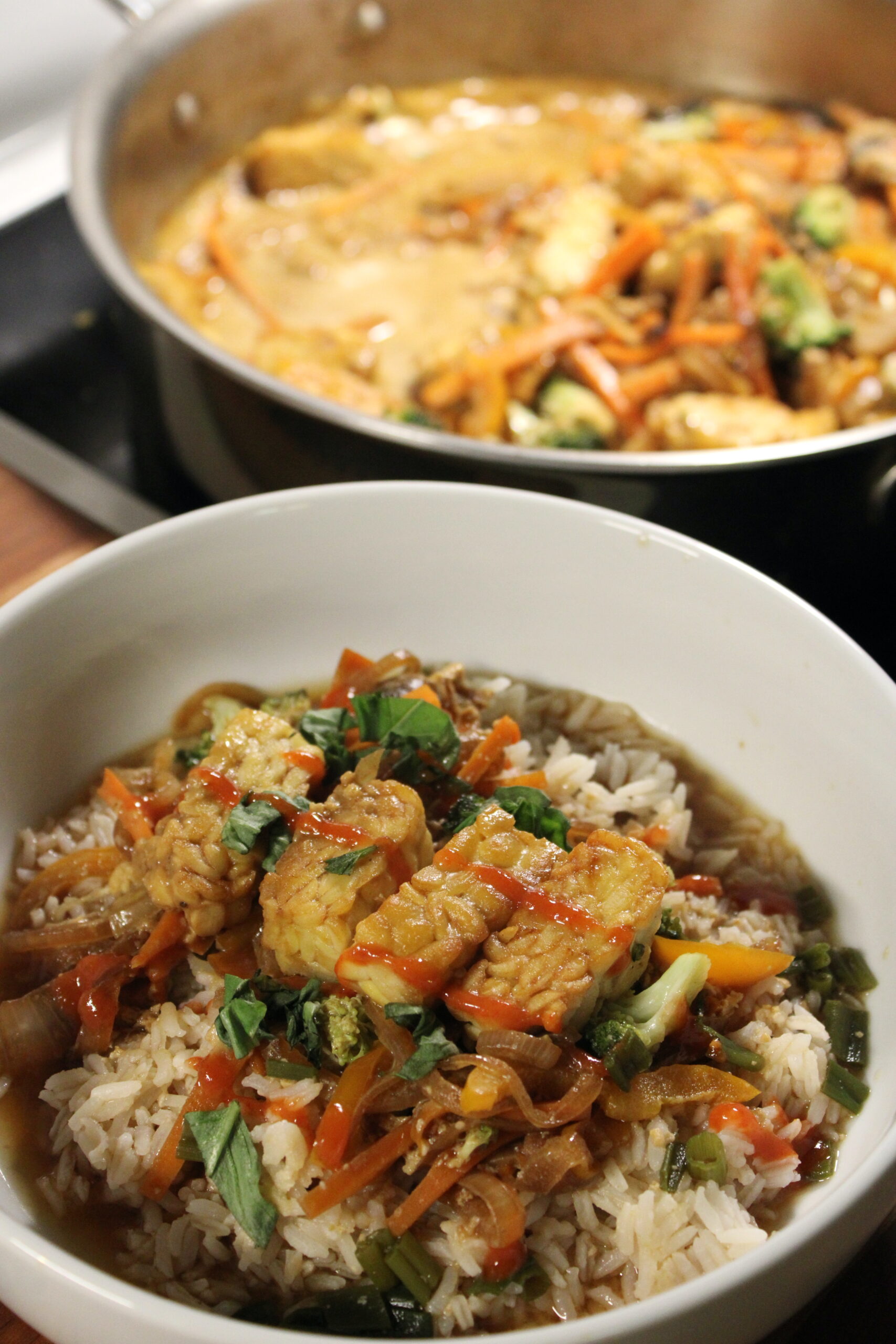 Tempeh “Katsu” Rice Bowl