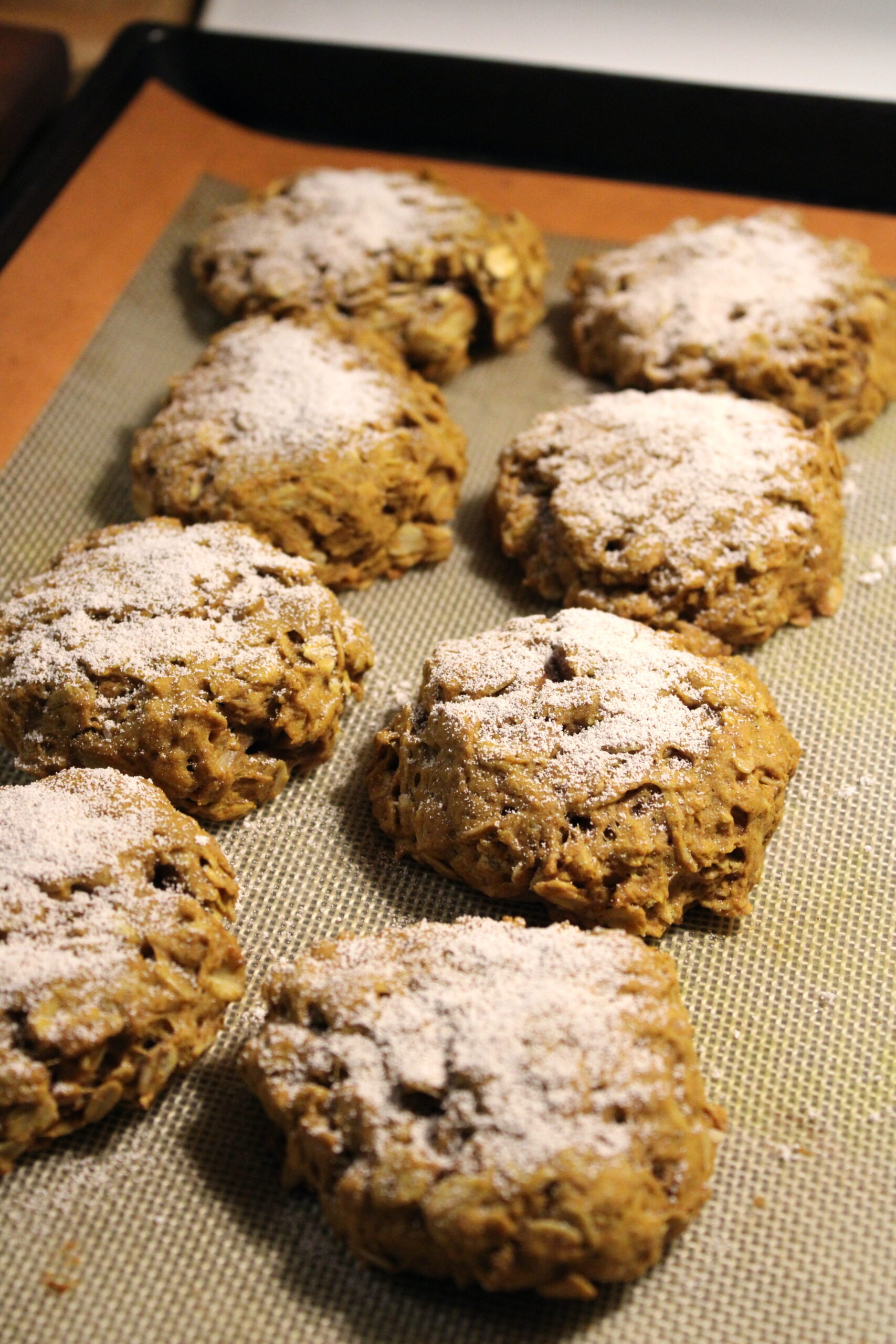 Pumpkin Oatmeal Cookies