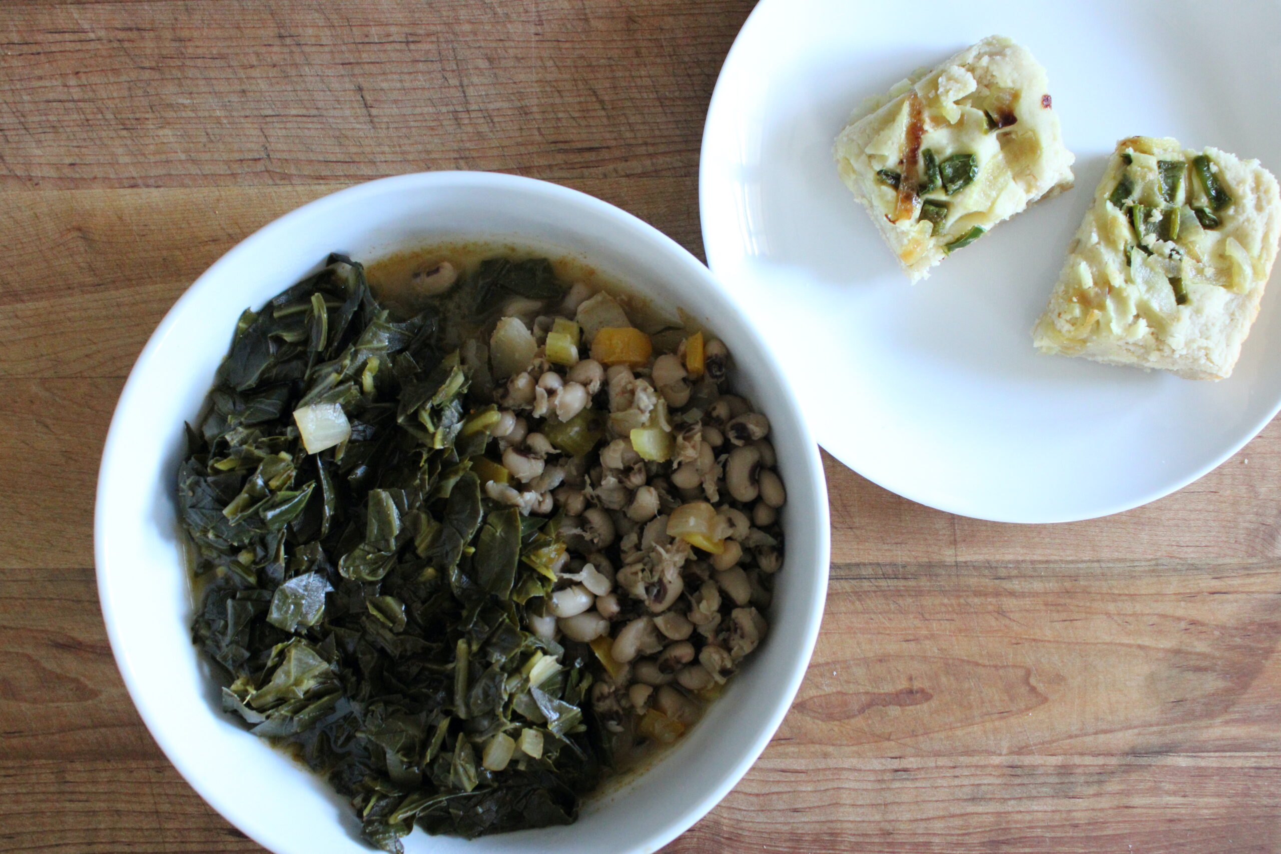 Black-Eyed Peas & Collards