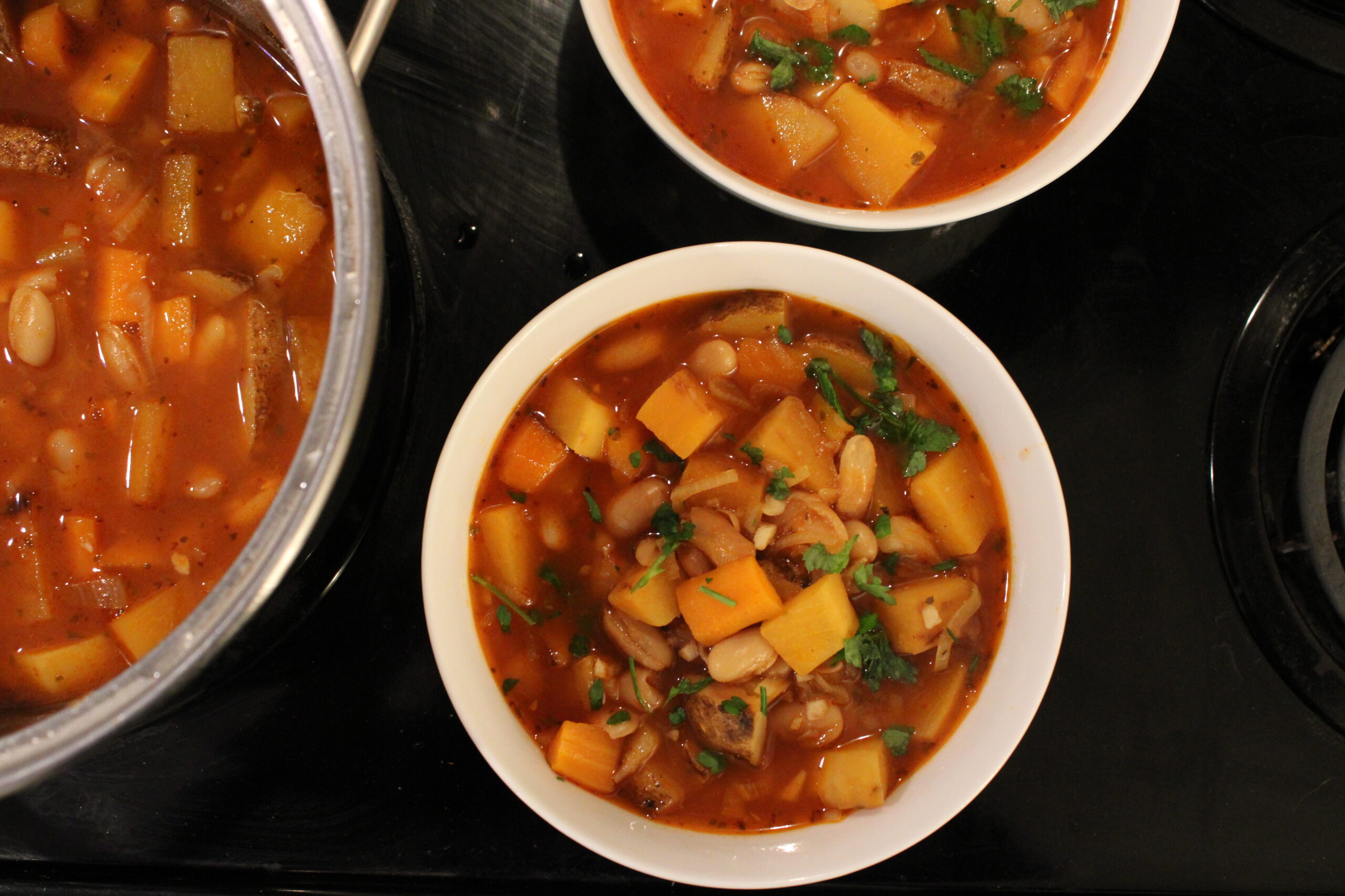 Rutabaga & White Bean Stew