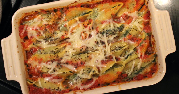 Vegan Stuffed Shells