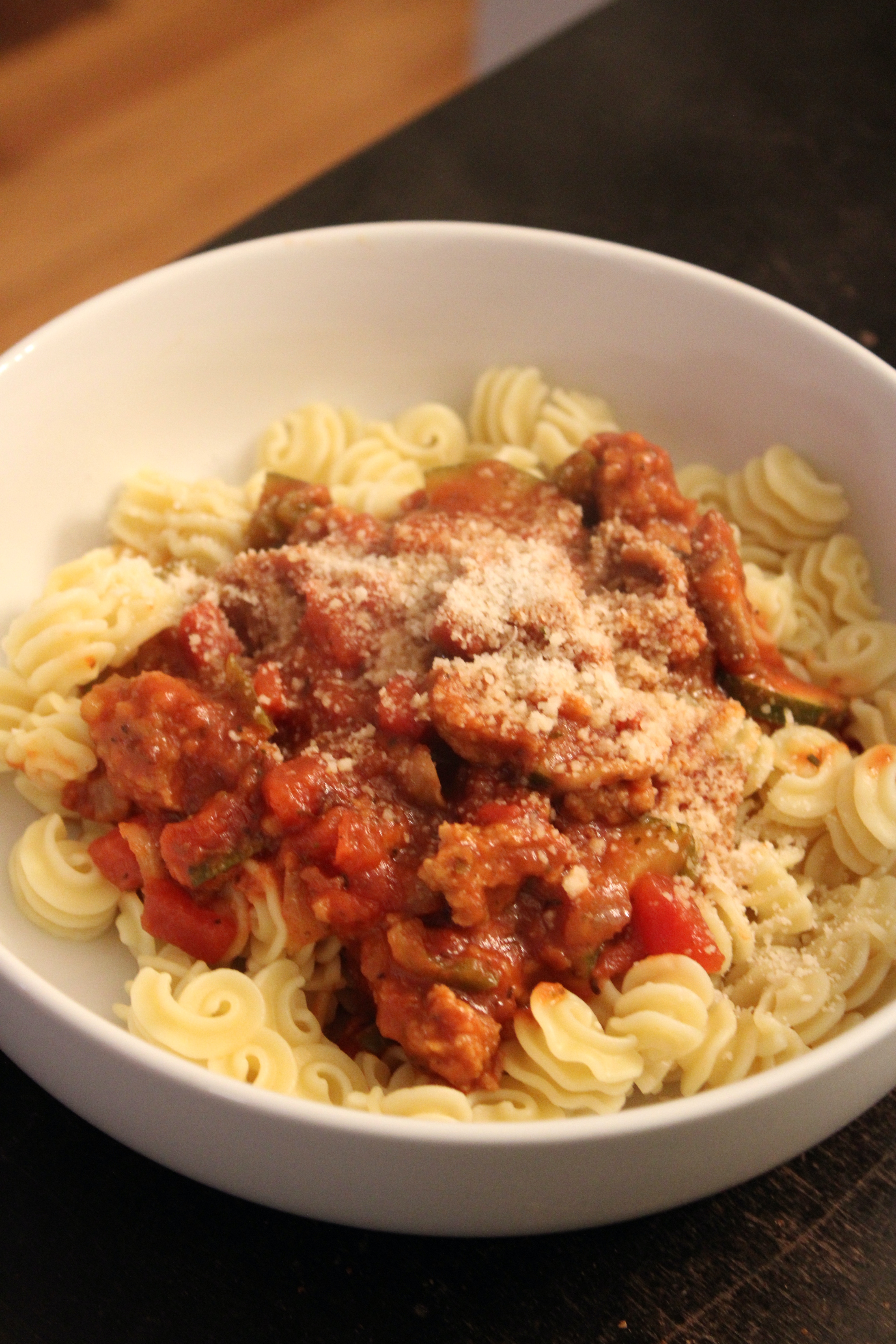 Seitan Pasta Sauce